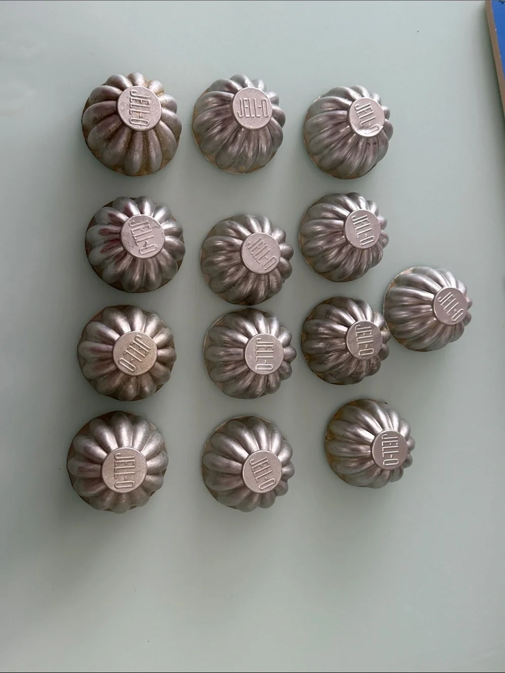 Vintage JELLO-O molds